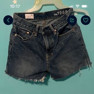 High Rise Cut Offs Gap 1969